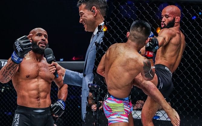 Fans shower Demetrious Johnson, Rodtang for their epic clash from ONE X