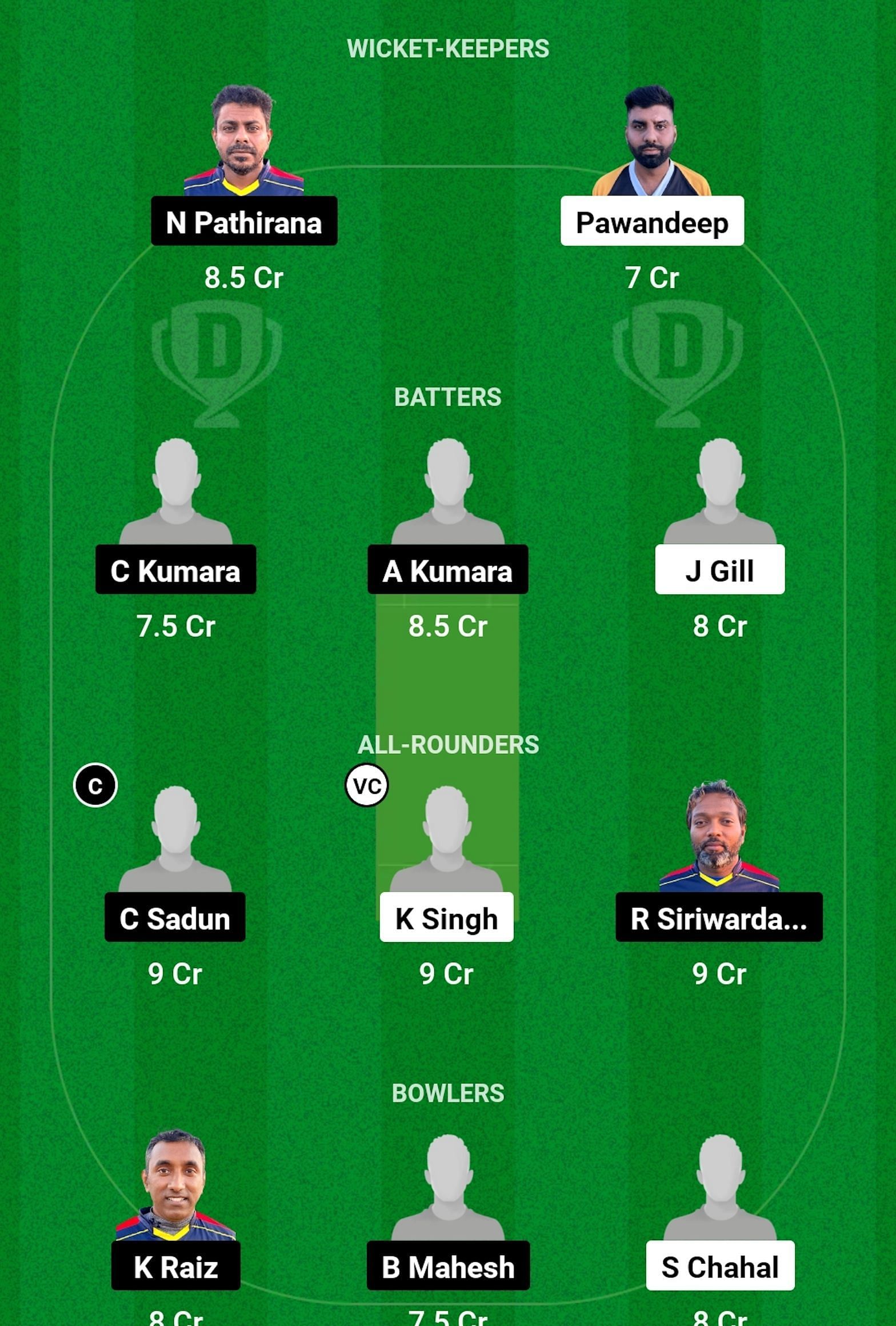 BCP vs SLL Dream11 Prediction, Match 34, Head-to-head Team