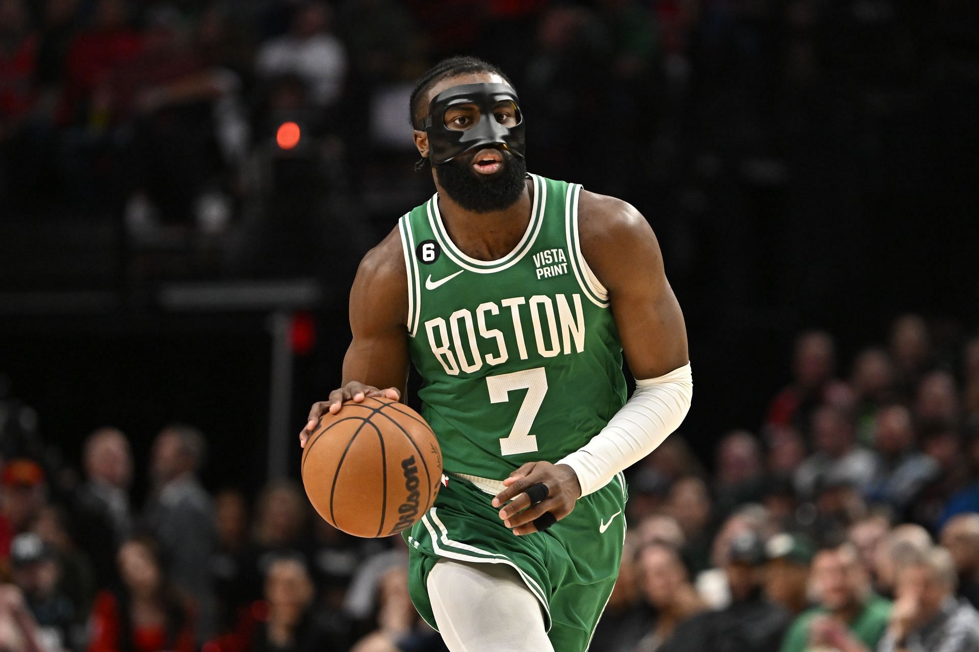 Brown may be disrespected by Celtics fans (Image via Getty Images)