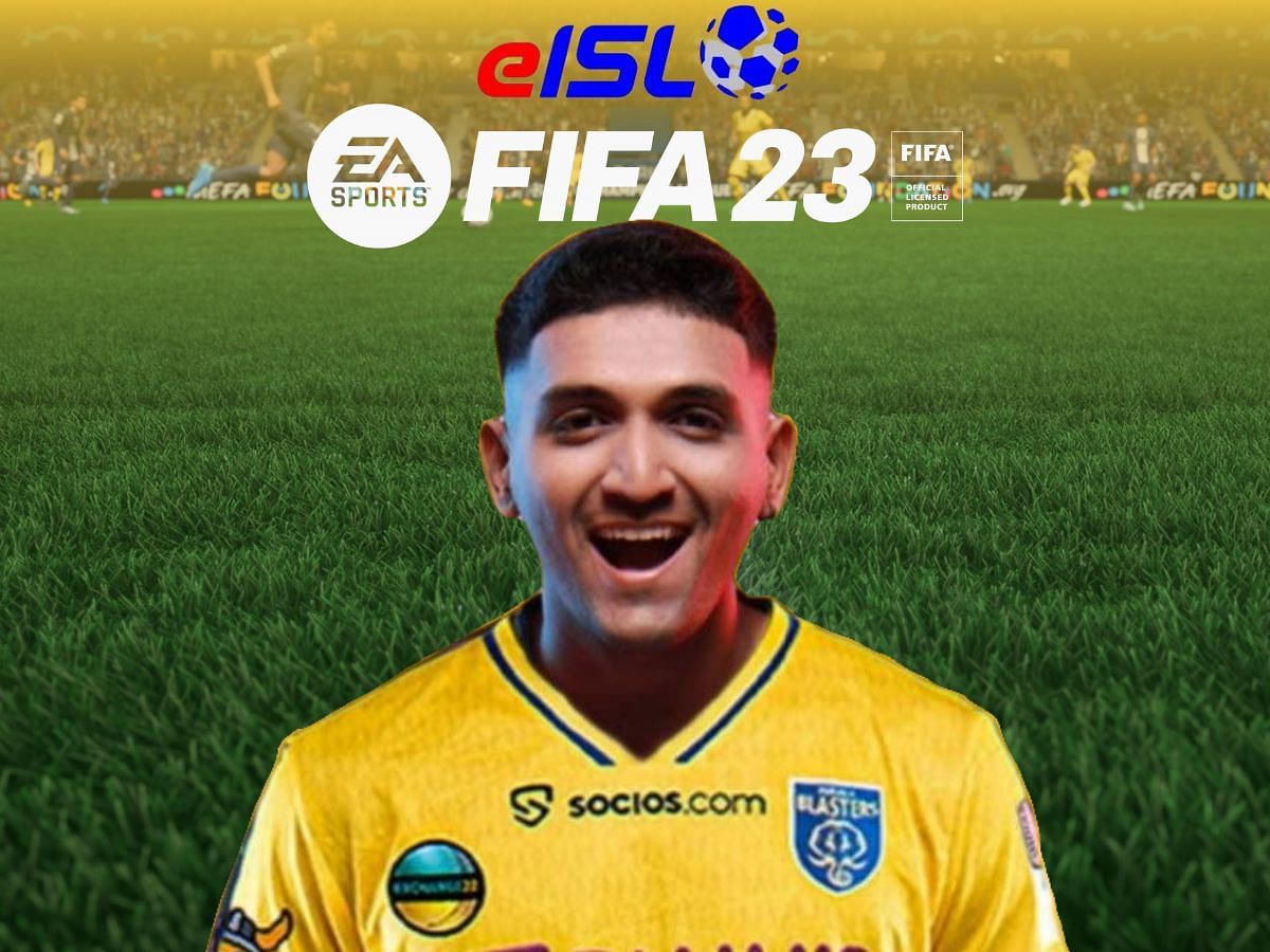 Shubham gets candid about how he feels donning the yellow jersey of the Kerala Blasters, shares his two cents on what organizations can do to further elevate FIFA esports in India, and reveals his targets for the remainder of the season (Image via Sportskeeda)