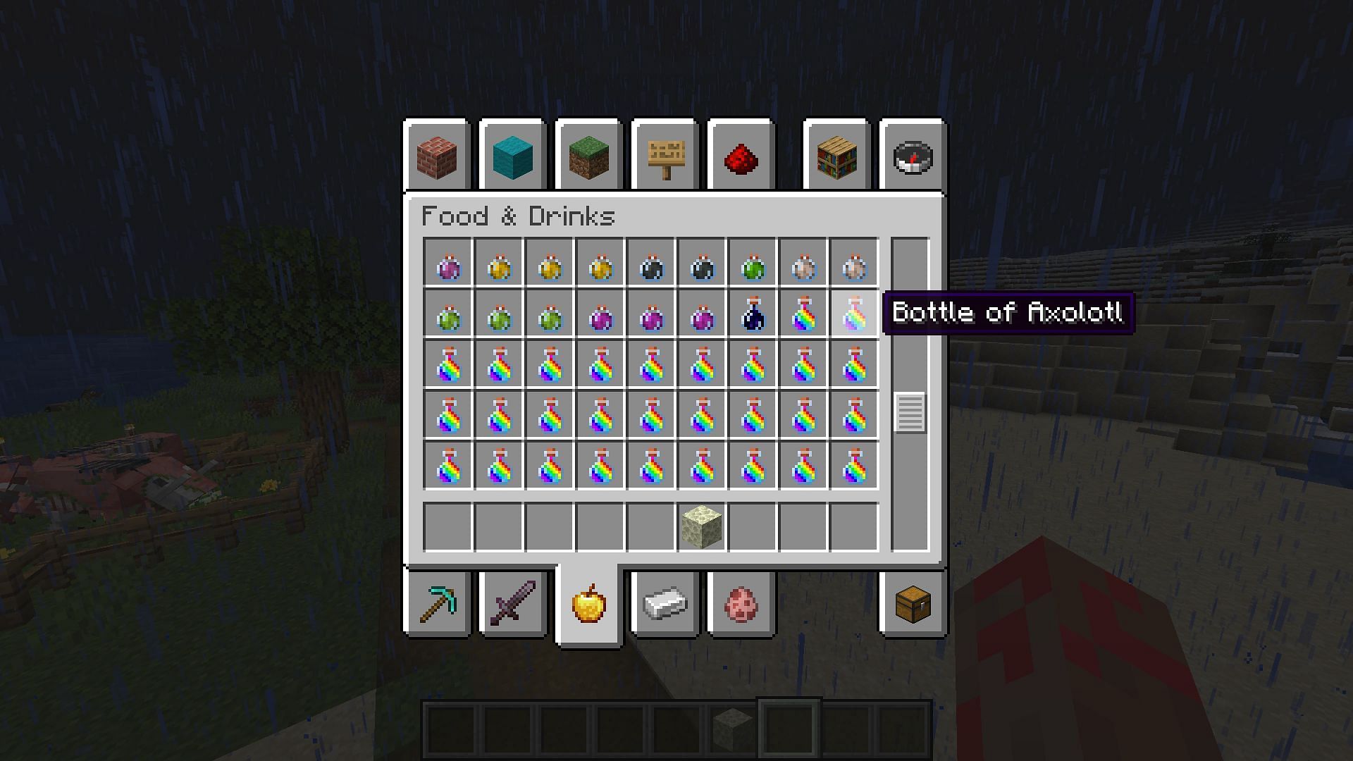 Players and other mobs can turn into any other mob through new potions in Minecraft (Image via Mojang)