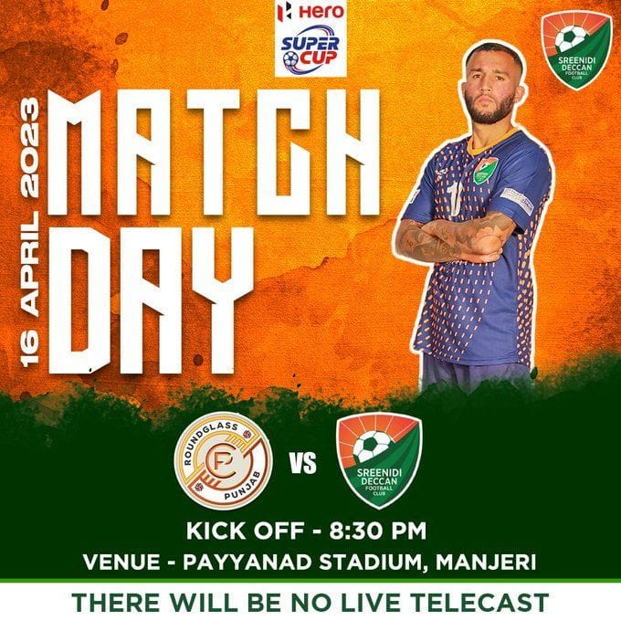 RoundGlass Punjab FC vs Sreenidi Deccan FC When and where to watch