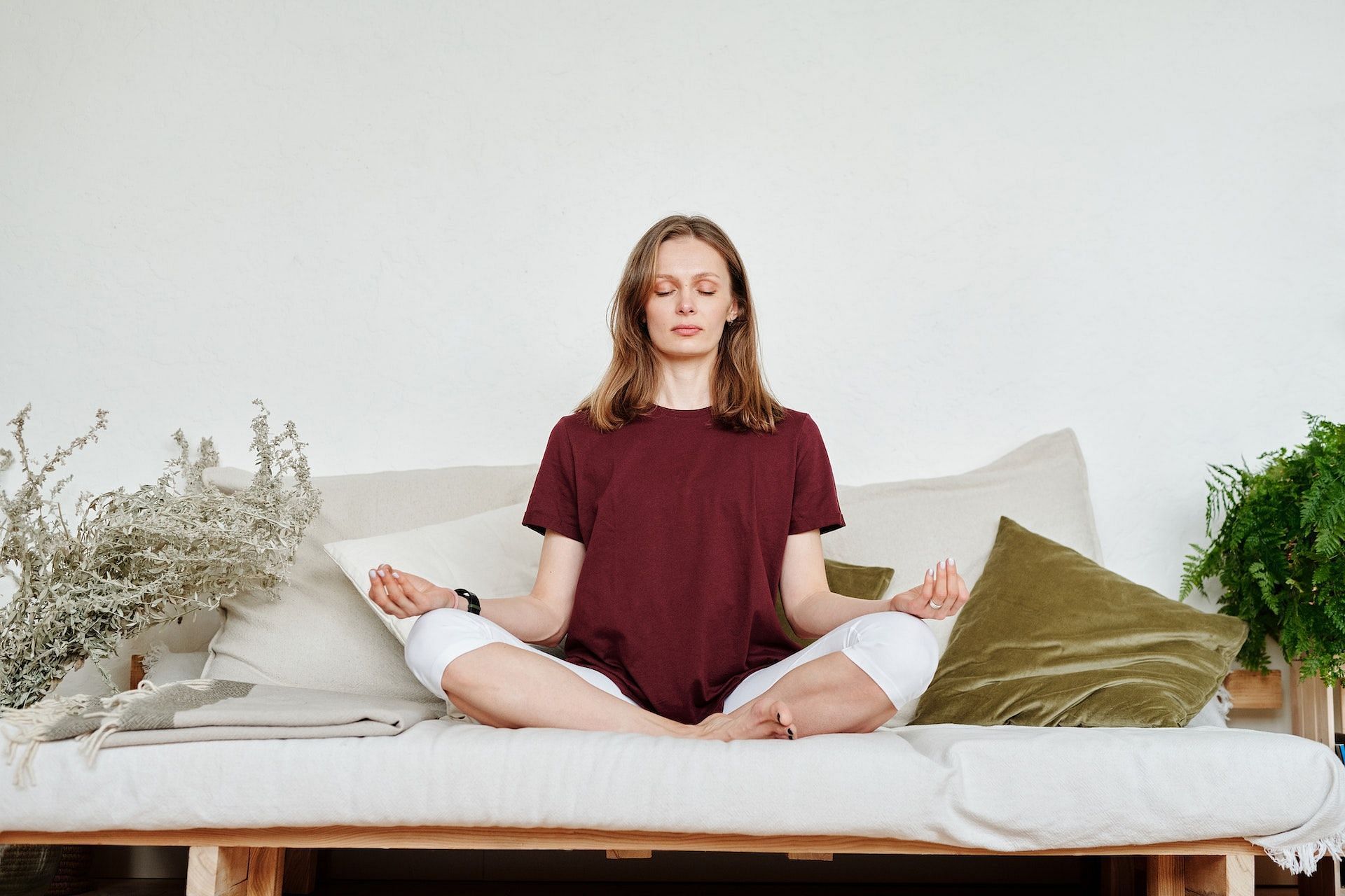 Meditation and other stress-relieving methods can help. (Photo via Pexels/Mikael Blomkvist)