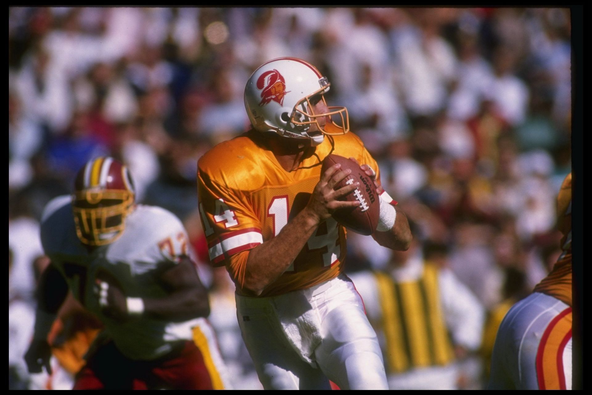 Tampa&#039;s orange, red and white uniforms were awesome.