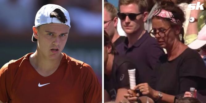 Holger Rune left fuming after racquet drama during Munich final, mother Aneke comes to the rescue