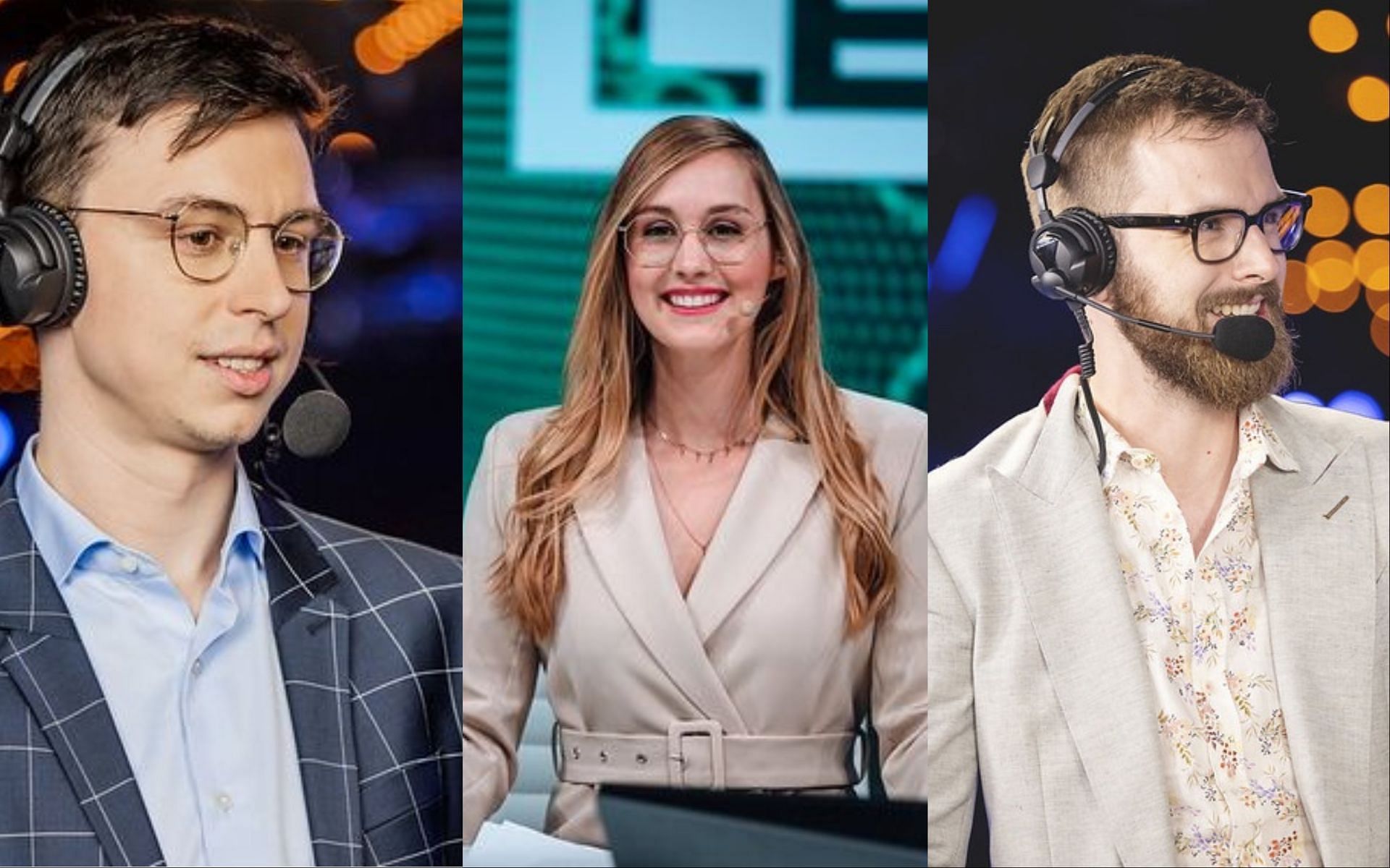 Offical list of League of Legends MSI 2023 English Broadcast Talent (Image via Riot Games)