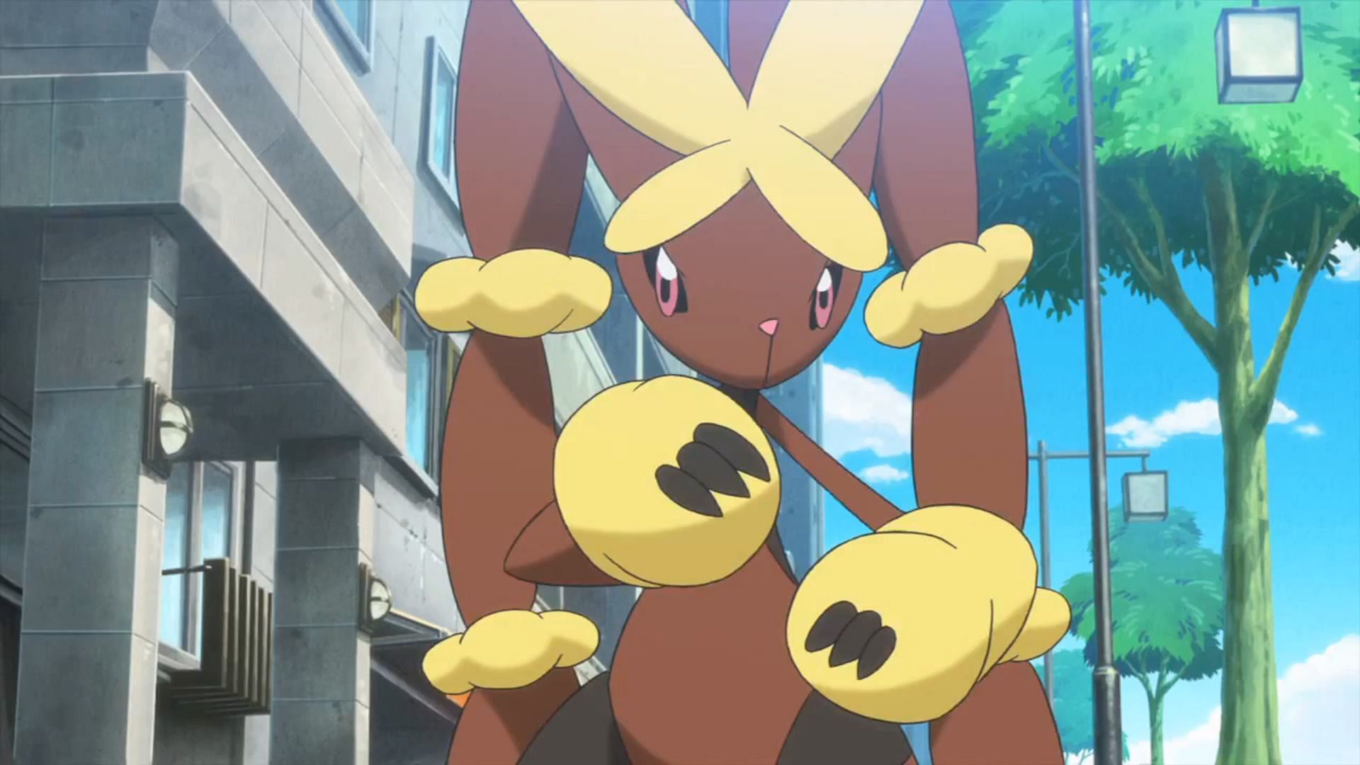 Mega Lopunny as it appears in the animated trailer for Pokemon Omega Ruby and Alpha Sapphire (Image via The Pokemon Company)