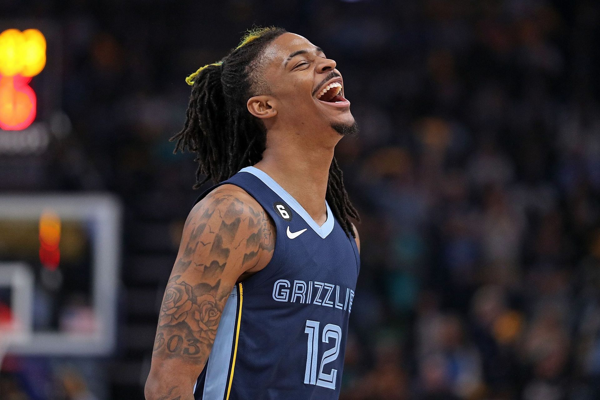 Ja Morant of the Memphis Grizzlies