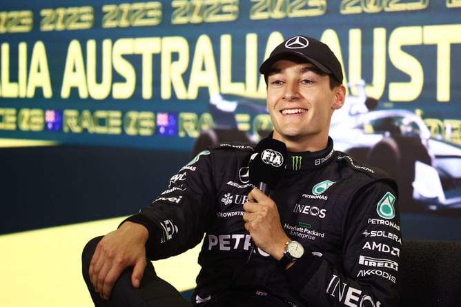 "Probably the best F1 car I've ever driven" - George Russell's surprising claim for Mercedes W14