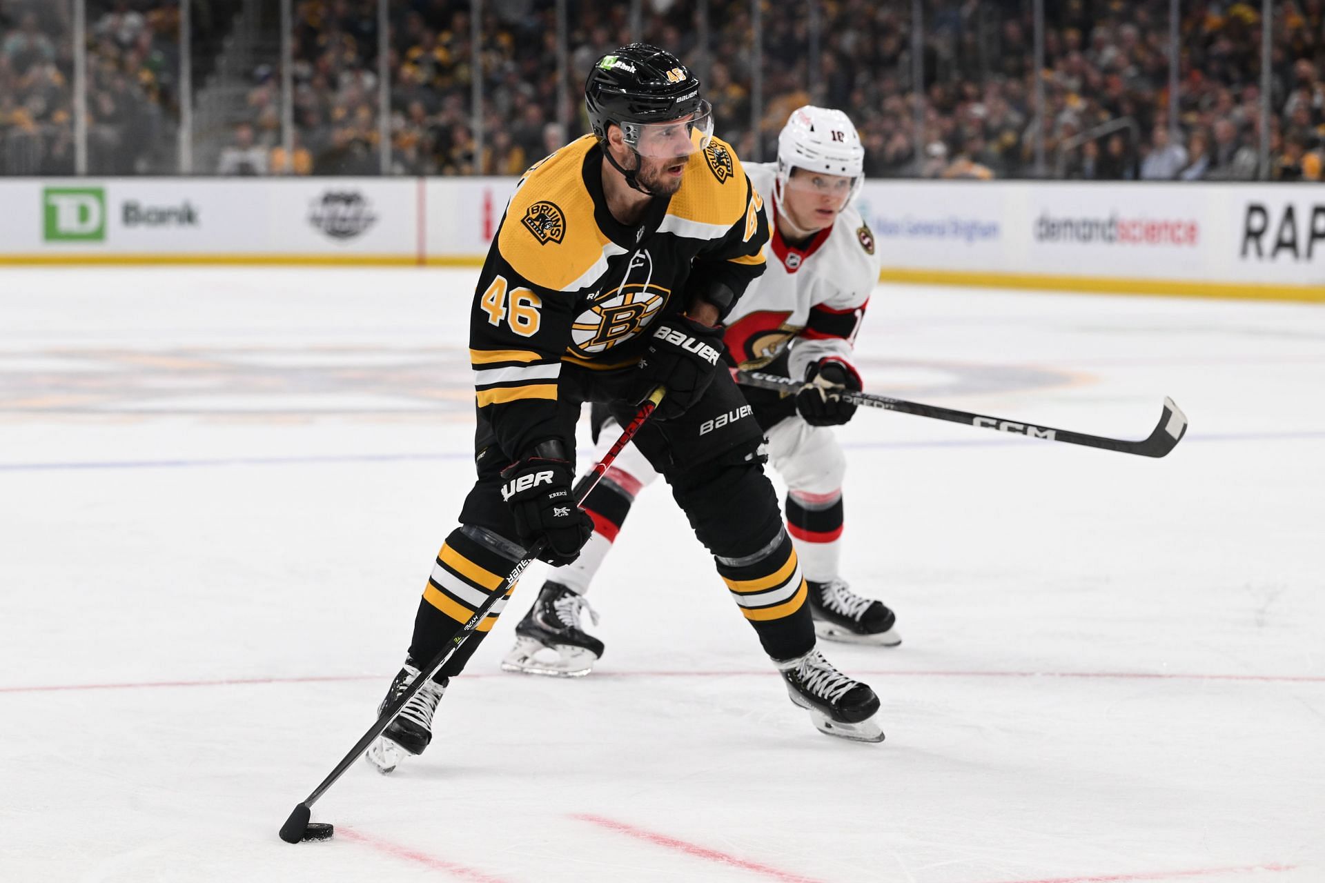 David Krejci to travel with Bruins to Florida ahead of Game 6