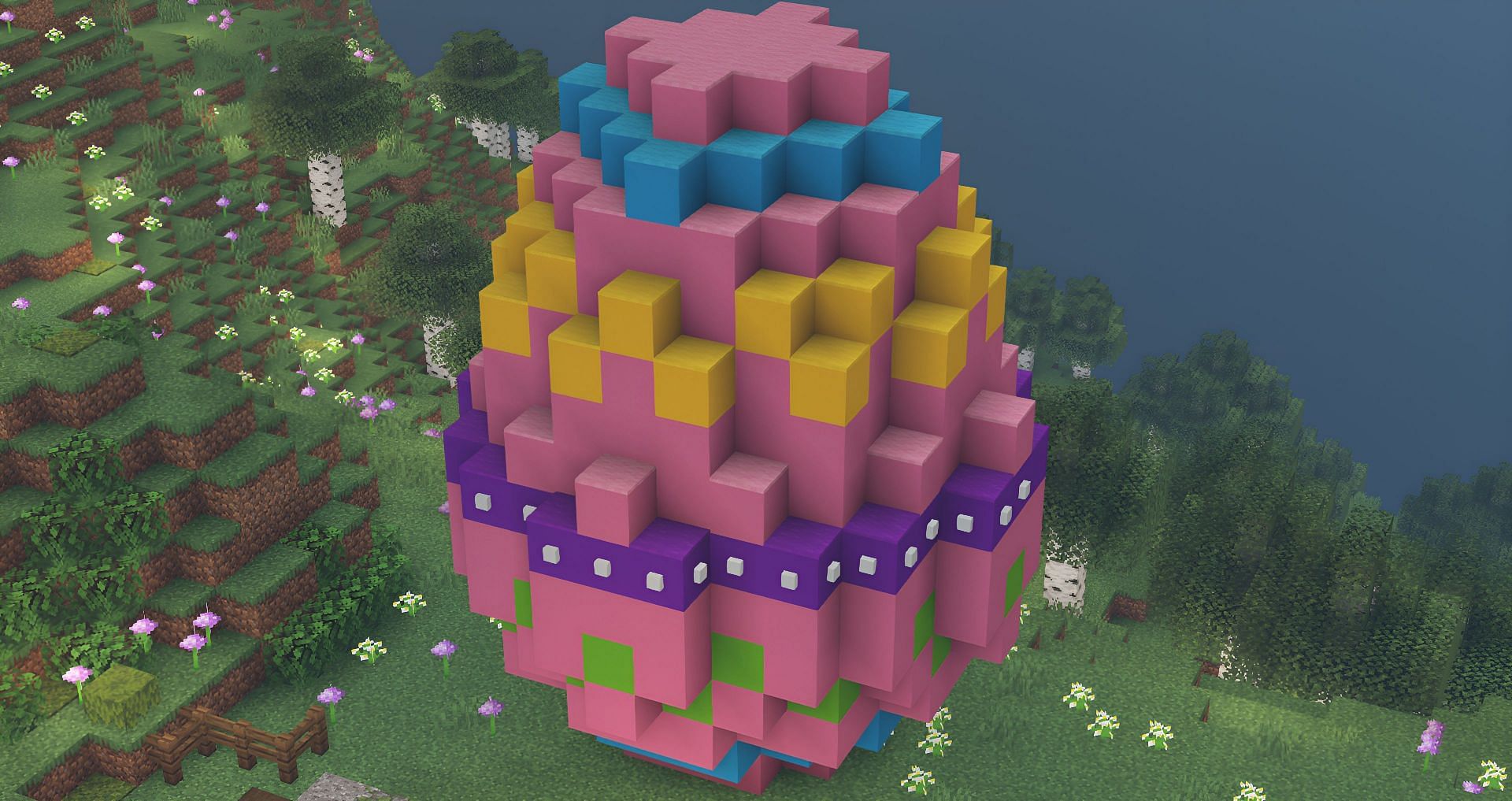 Easter can be a fun holiday to celebrate in Minecraft (Image via Reddit)