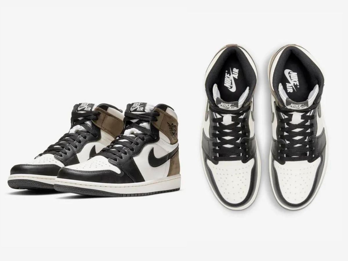 Air Jordan 1 High &quot;Dark Mocha&quot; (Image via Nike)