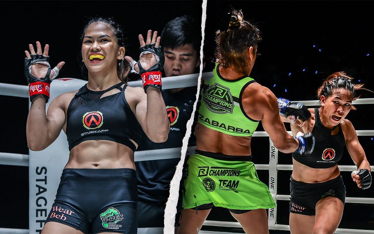 Denice Zamboanga returned with a win at ONE Fight Night 9