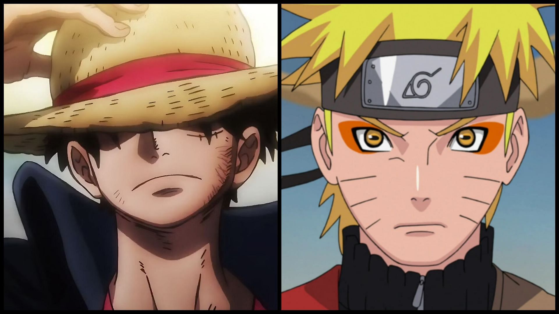 Characters comparison: Naruto vs One piece 