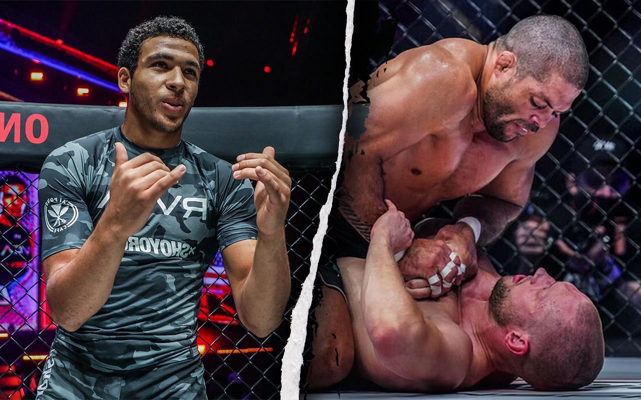 Tye Ruotolo (L) wants to make his mentor Andre Galvao (R) proud. | [Photo: ONE Championship]