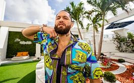 What shirt was Jorge Masvidal wearing at UFC 287 media day? 'Gamebred' seen sporting an Italian opera inspired outfit