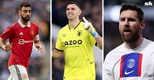 Emi Martinez reveals role Lionel Messi played in famous penalty Bruno Fernandes took ahead of Cristiano Ronaldo for Manchester United