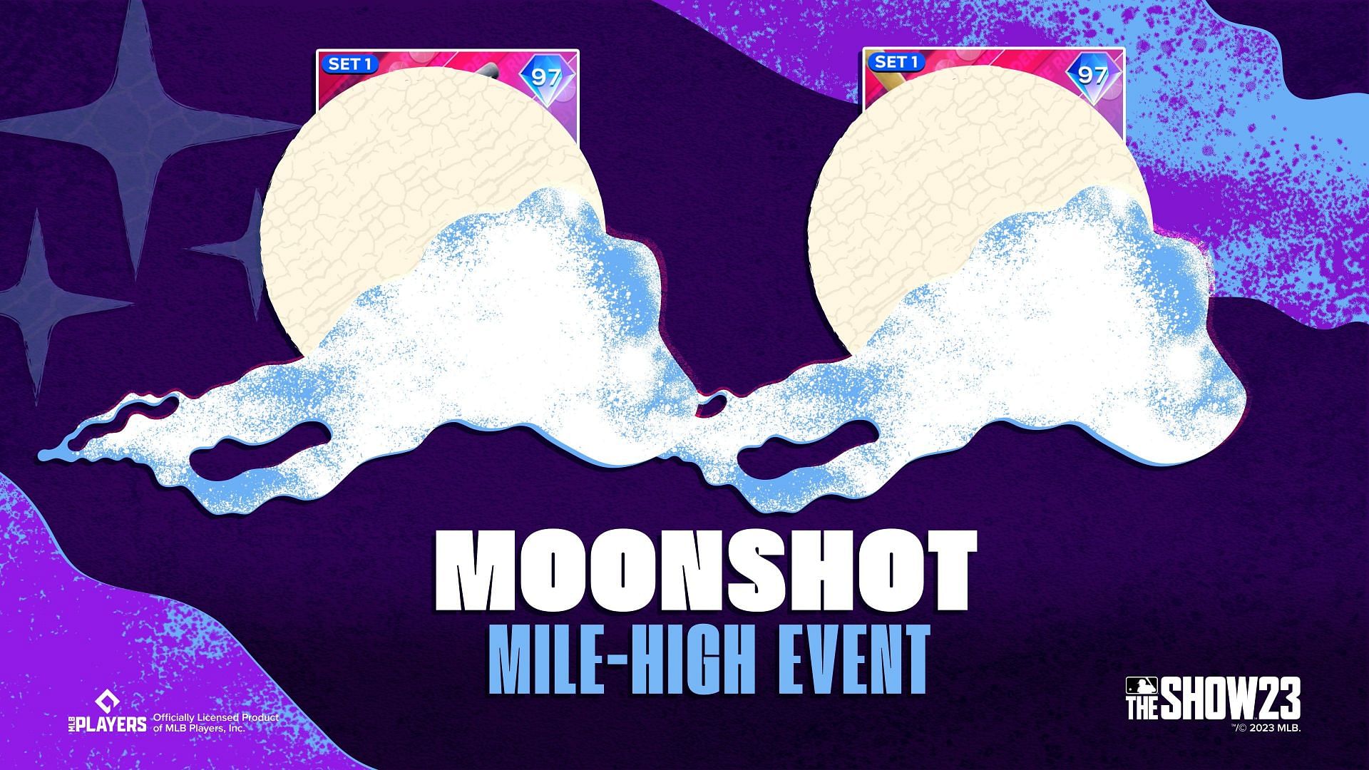 The Moonshot: Mile High Event offers great cards and in-game resources to MLB The Show 23 players (Image via MLB)