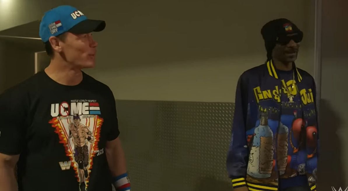John Cena and Snoop Dogg get along quite well