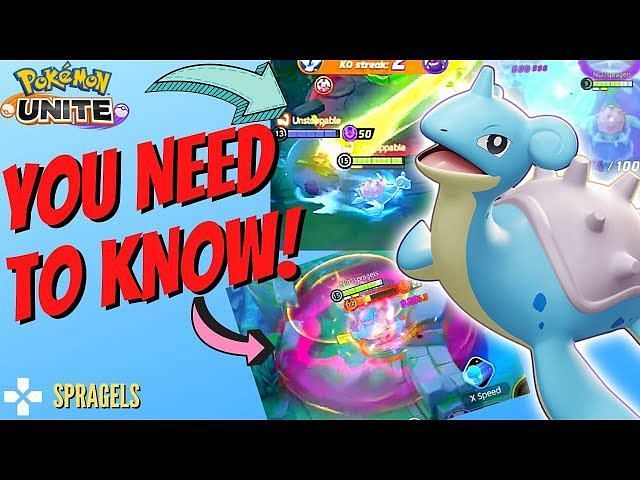 Pokemon Unite Lapras Guide Best Movesets Builds Held Items And More