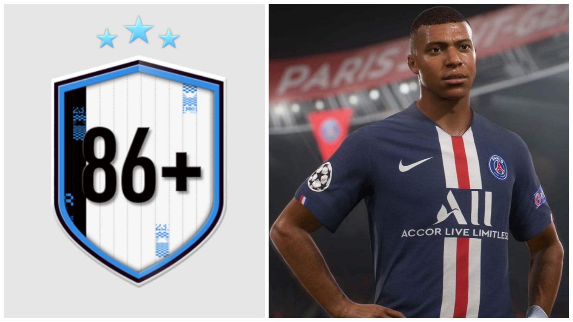 The 86+ Upgrade SBC is live (Images via EA Sports)