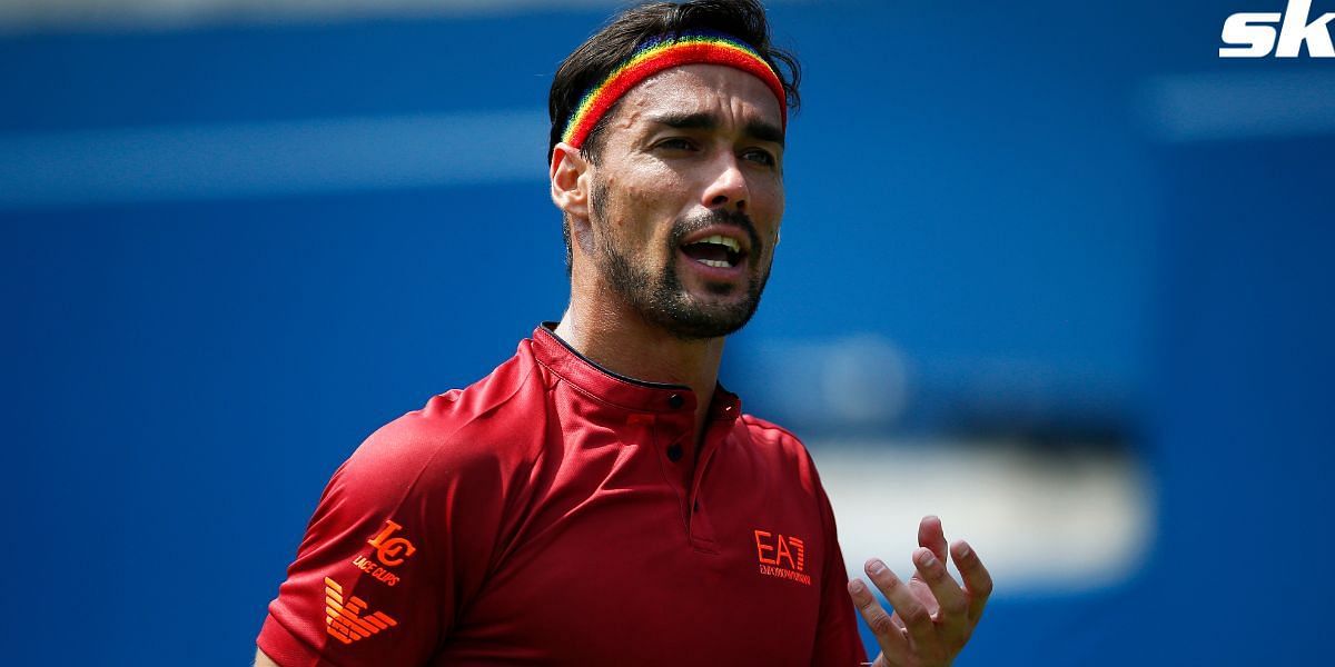 Fabio Fognini opened up about the difficulties of being a tennis professional