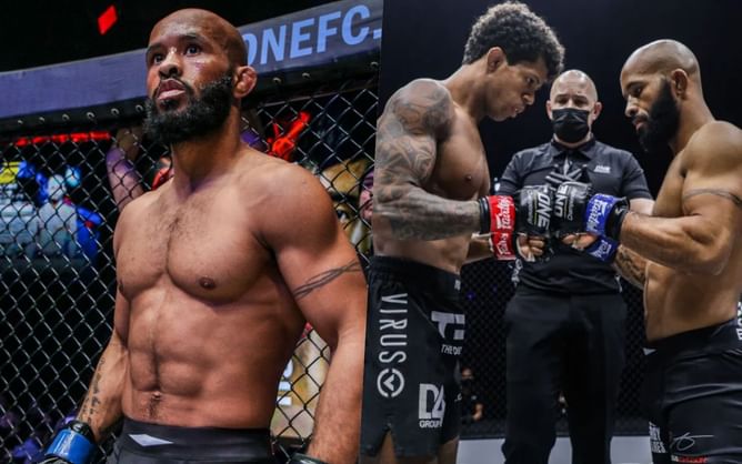 Demetrious Johnson in unfamiliar territory with Adriano Moraes trilogy