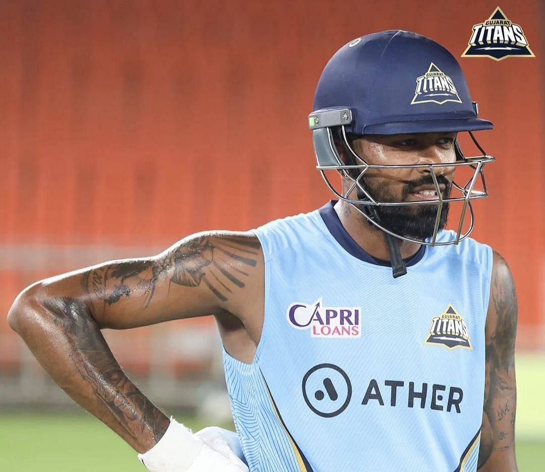 Hardik Pandya is not in the best of batting form in IPL 2023. [Pic Credit - GT]