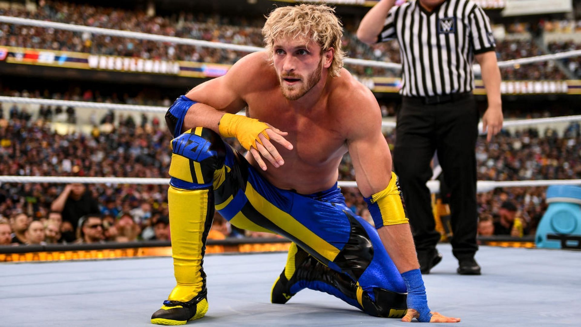 Logan Paul lost a grudge match to Seth &quot;Freakin&quot; Rollins in Hollywood.