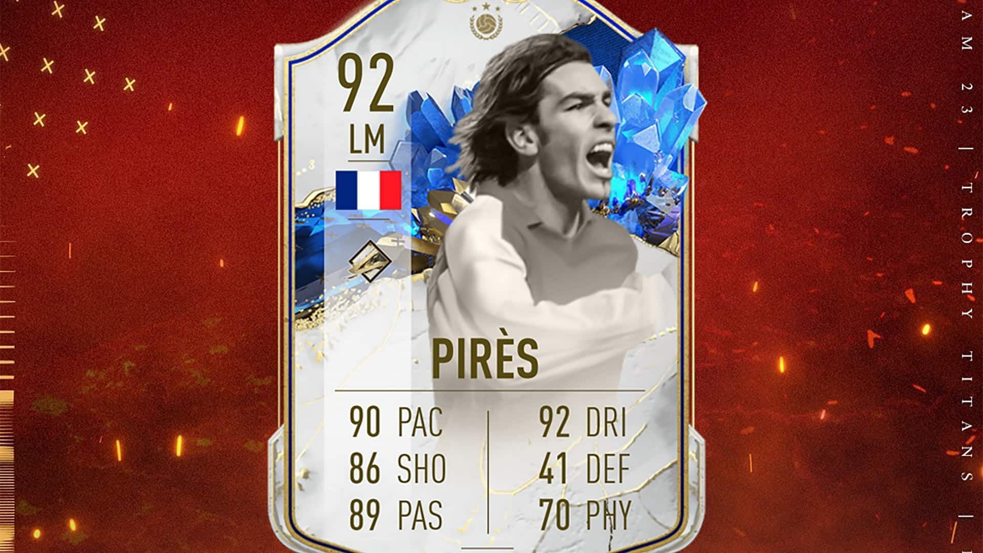 The Robert Pires TOTY Icon SBC will be an exciting opportunity for many FIFA 23 players (Image via EA Sports)