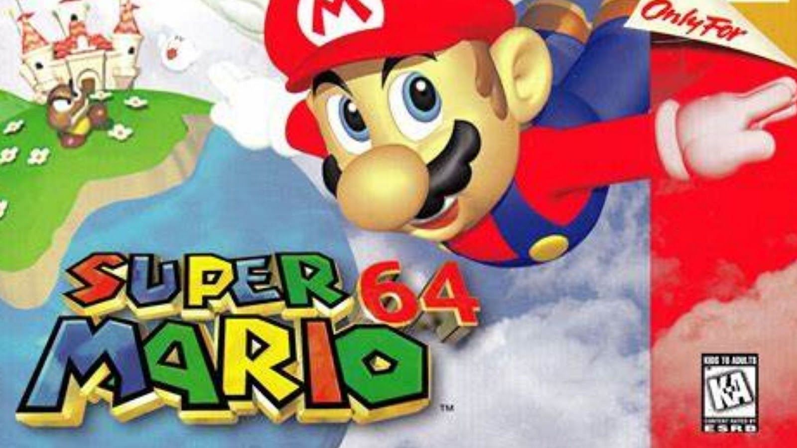 The blueprint for all 3D platformers since, SM64 is still popular to this day (Image via Nintendo)