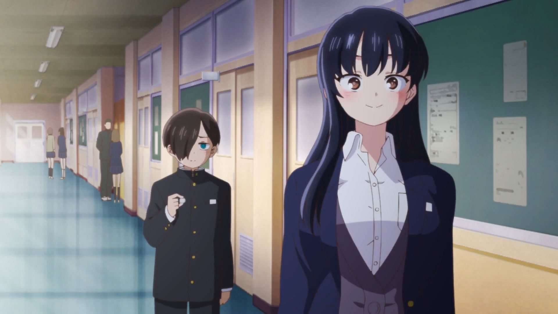The Dangers in My Heart TV Anime Shows Anna's Charm in Creditless