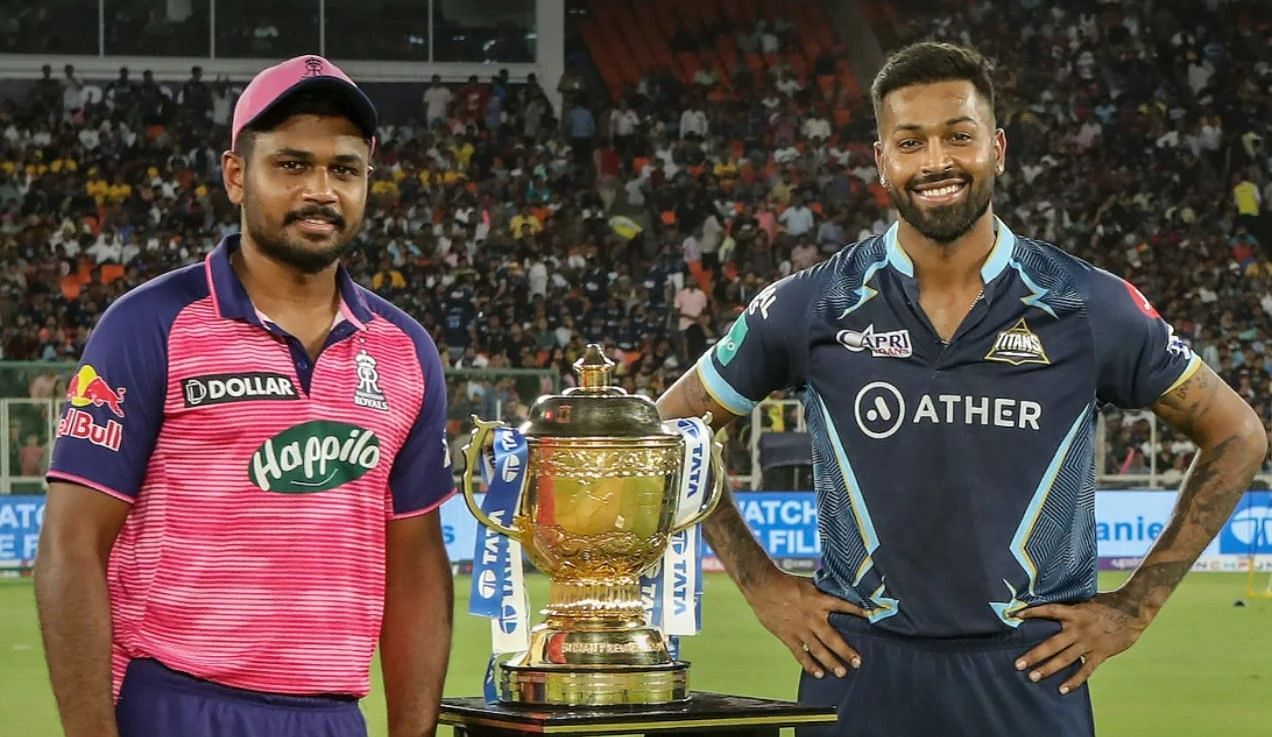 Gujarat Titans vs Rajasthan Royals. Image: Twitter