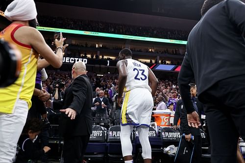 Green will not be available for Game 3 of the series against the Kings (Image via Getty Images)