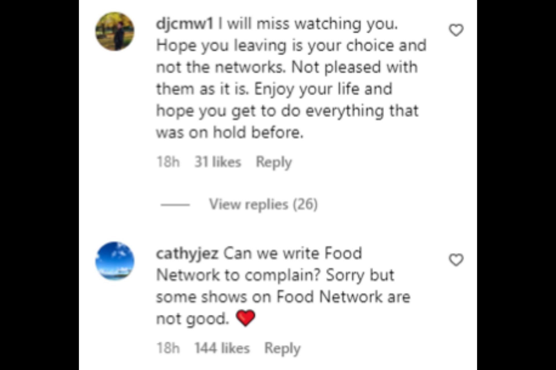 Fans react to Valerie&#039;s cooking show cancellation. (Image via Instagram/@wolfiesmom)