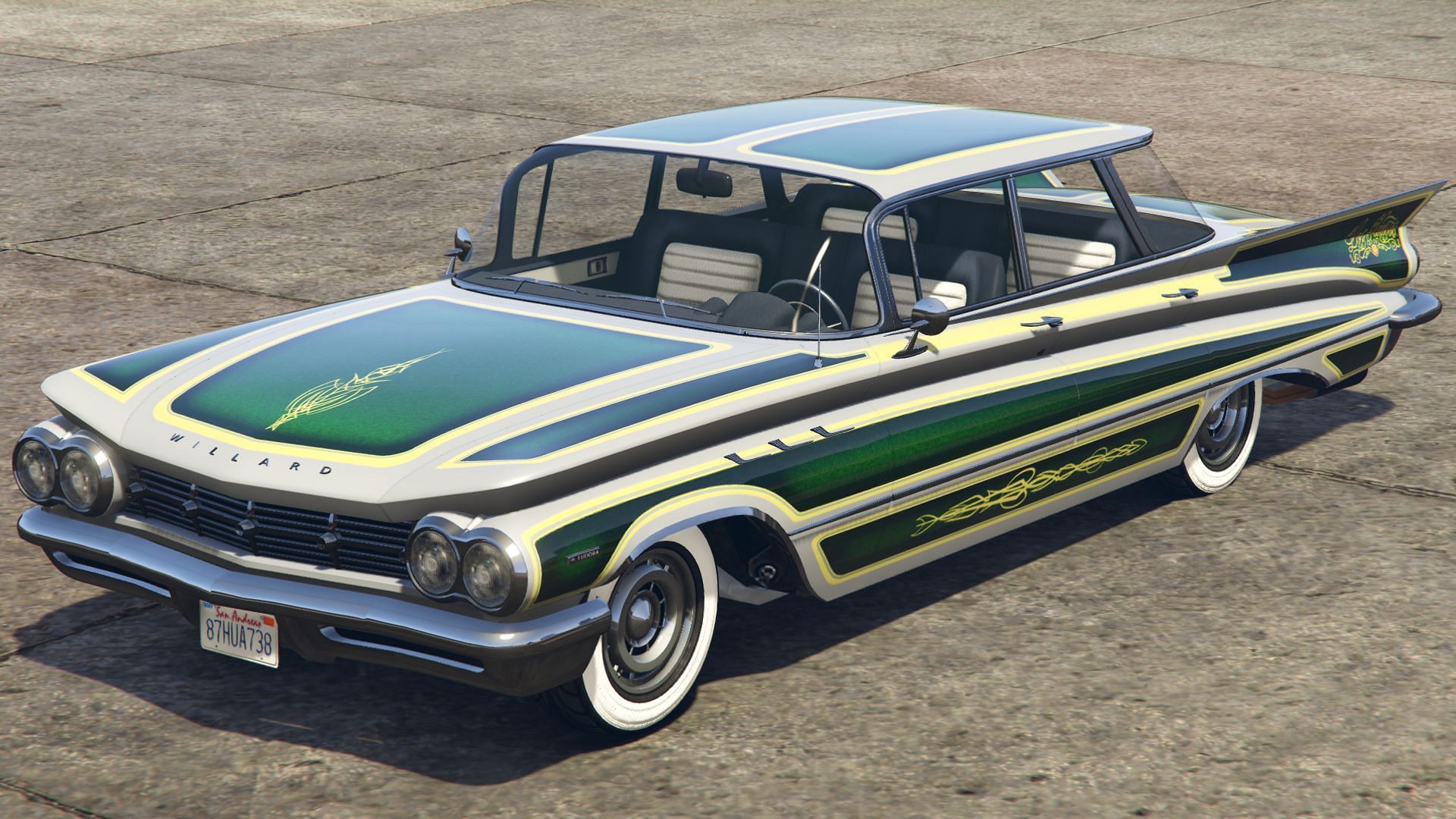 An example of a player changing the livery of their Willard Eudora (Image via GTA Wiki)