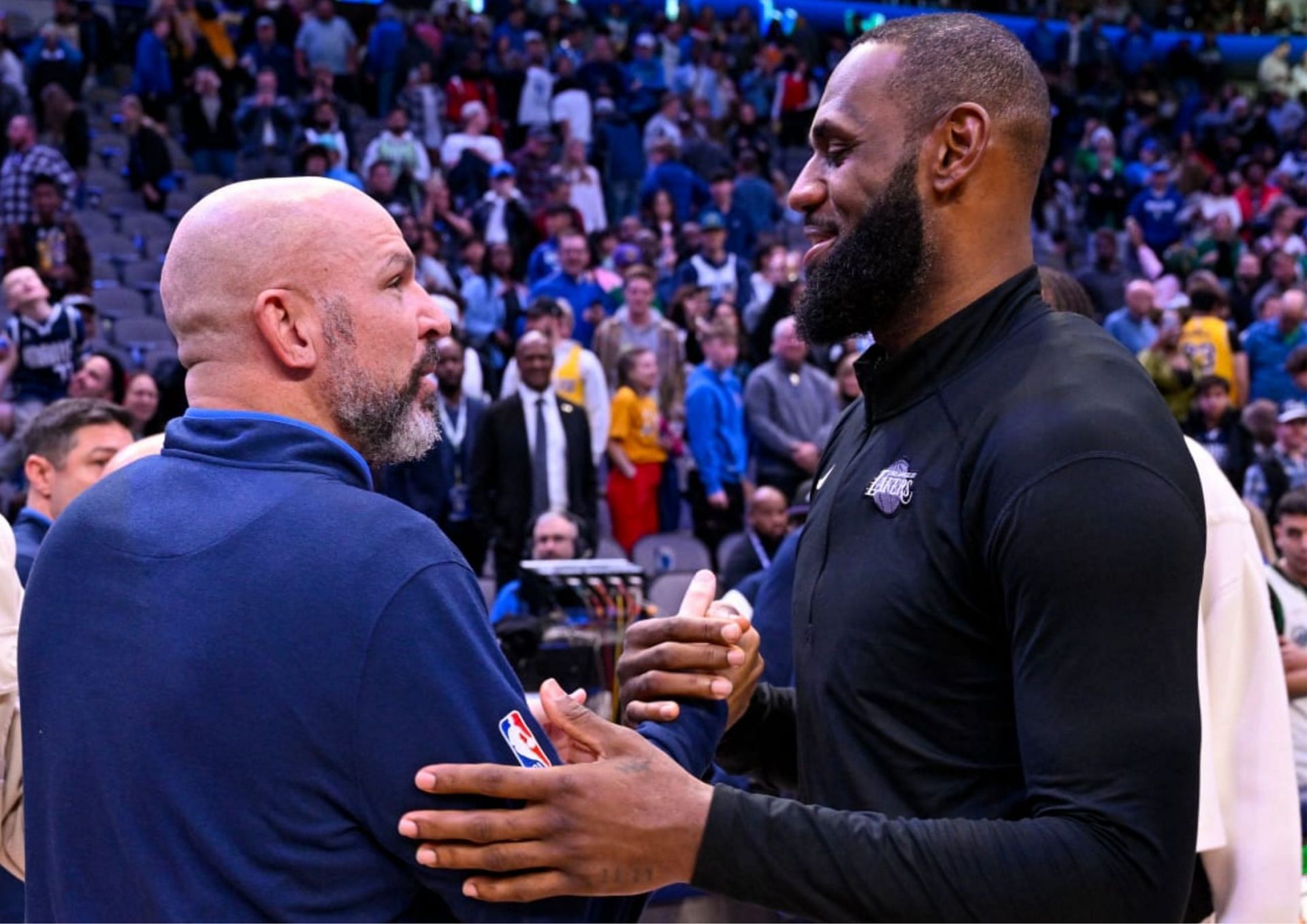 LeBron James is tied with current Dallas Mavericks head coach Jason Kidd with 107 triple-doubles, the fourth-most in NBA history.
