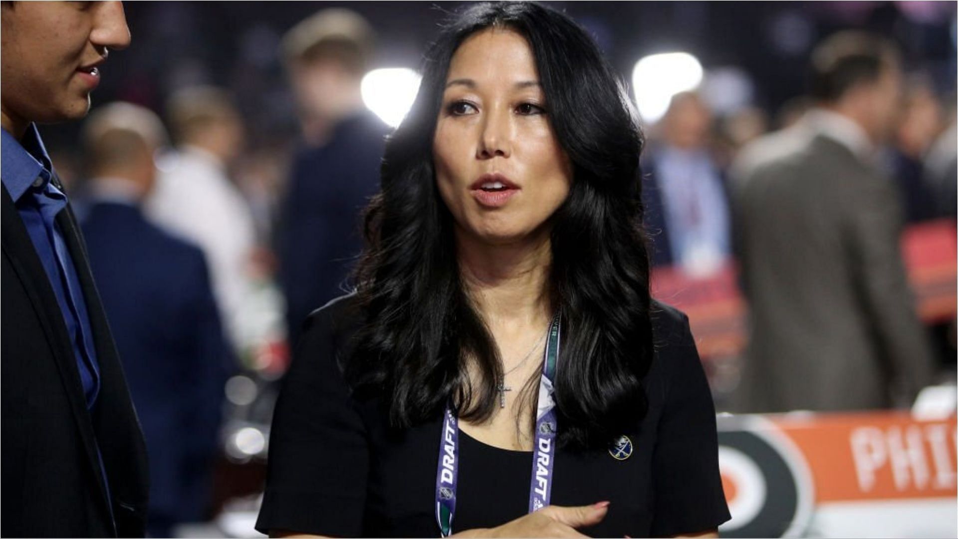 Kim Pegula&#039;s health problems were not disclosed when she was hospitalized in 2022 (Image via Bruce Bennett/Getty Images)