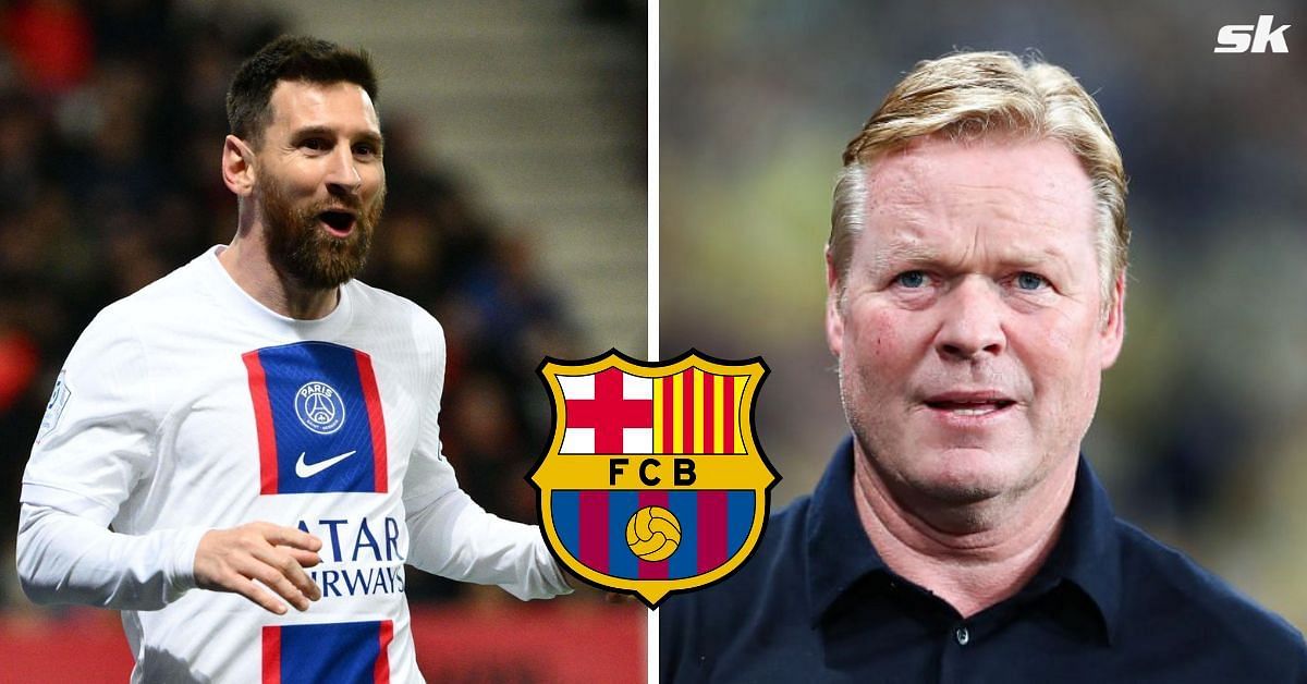 Ronald Koeman wants Barcelona to re-sign Lionel Messi