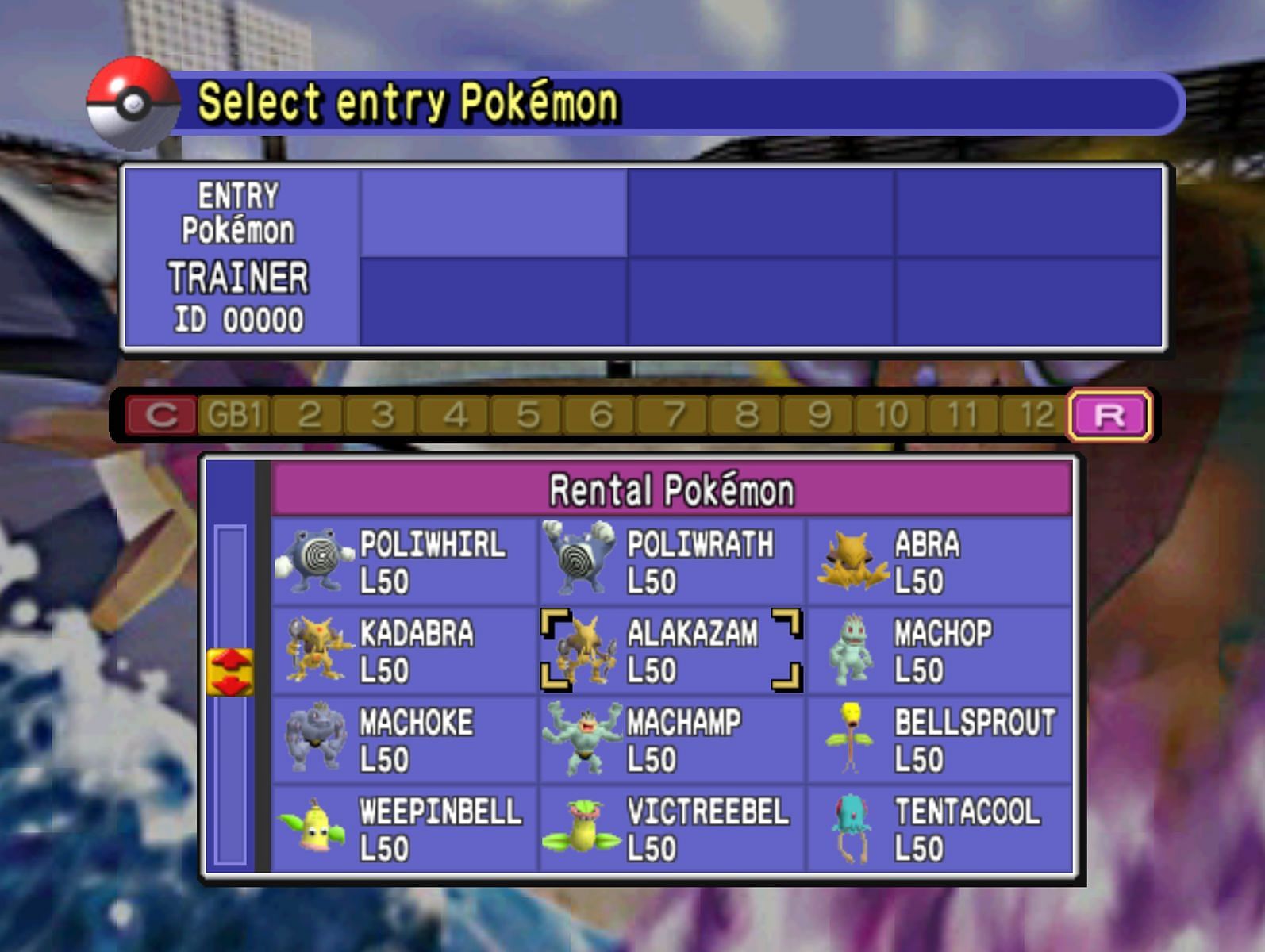 You can select 149 of the original 151 in most game modes (Image via Game Freak)