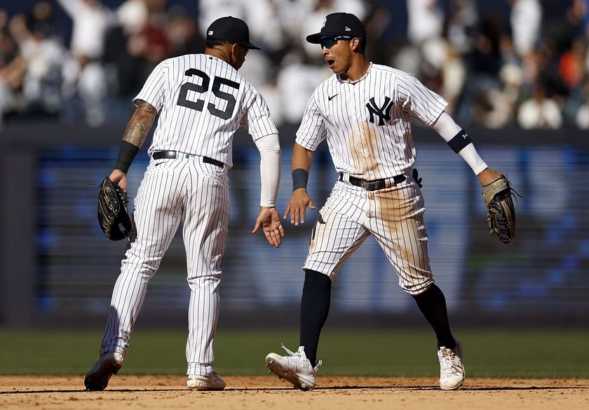 Aaron Judge, Yankees celebrate Opening Day by blasting Giants