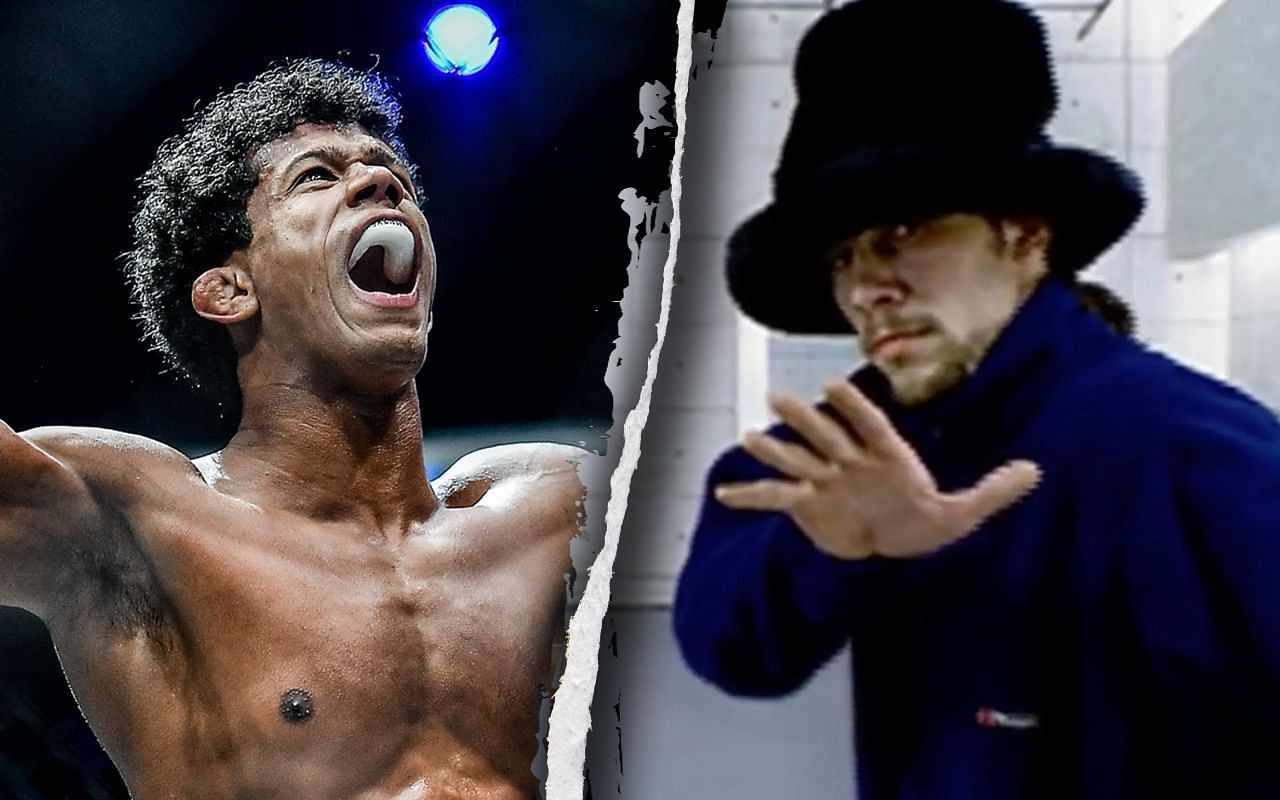 Adriano Moraes (Left) is a big fan of Jamiroquai (Right)