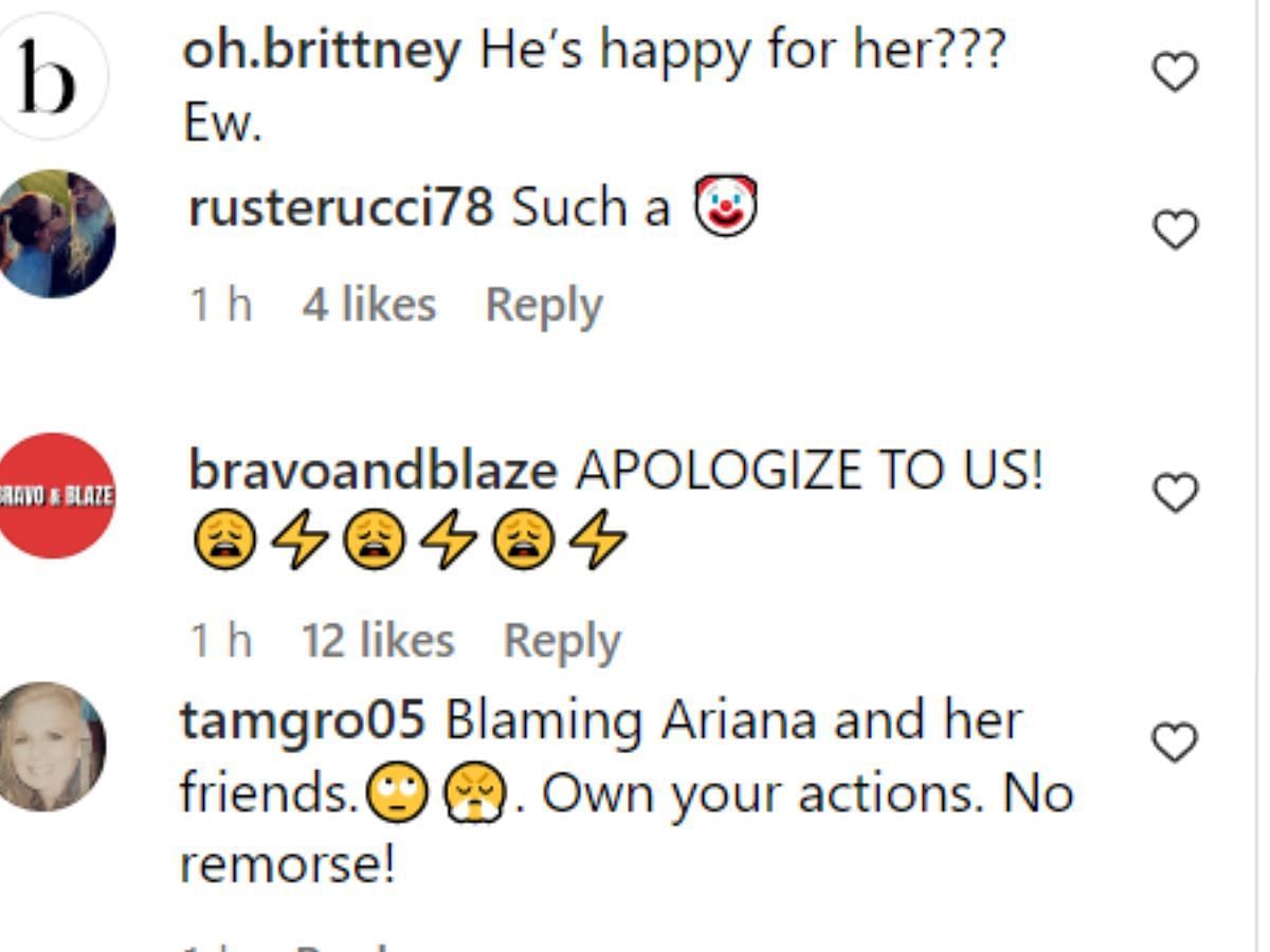 Tom had been cheating on Ariana with Raquel since August 2022 (Image via Instagram)