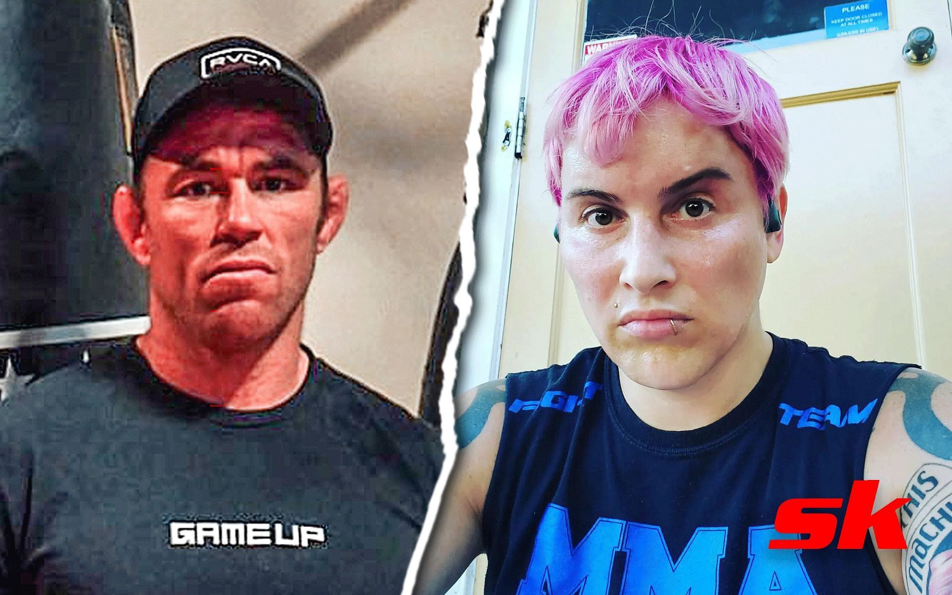 Jake Shields (left) and Alana McLaughlin (right) [Image Credits: @jakeshields and @lady_feral on Instagram}