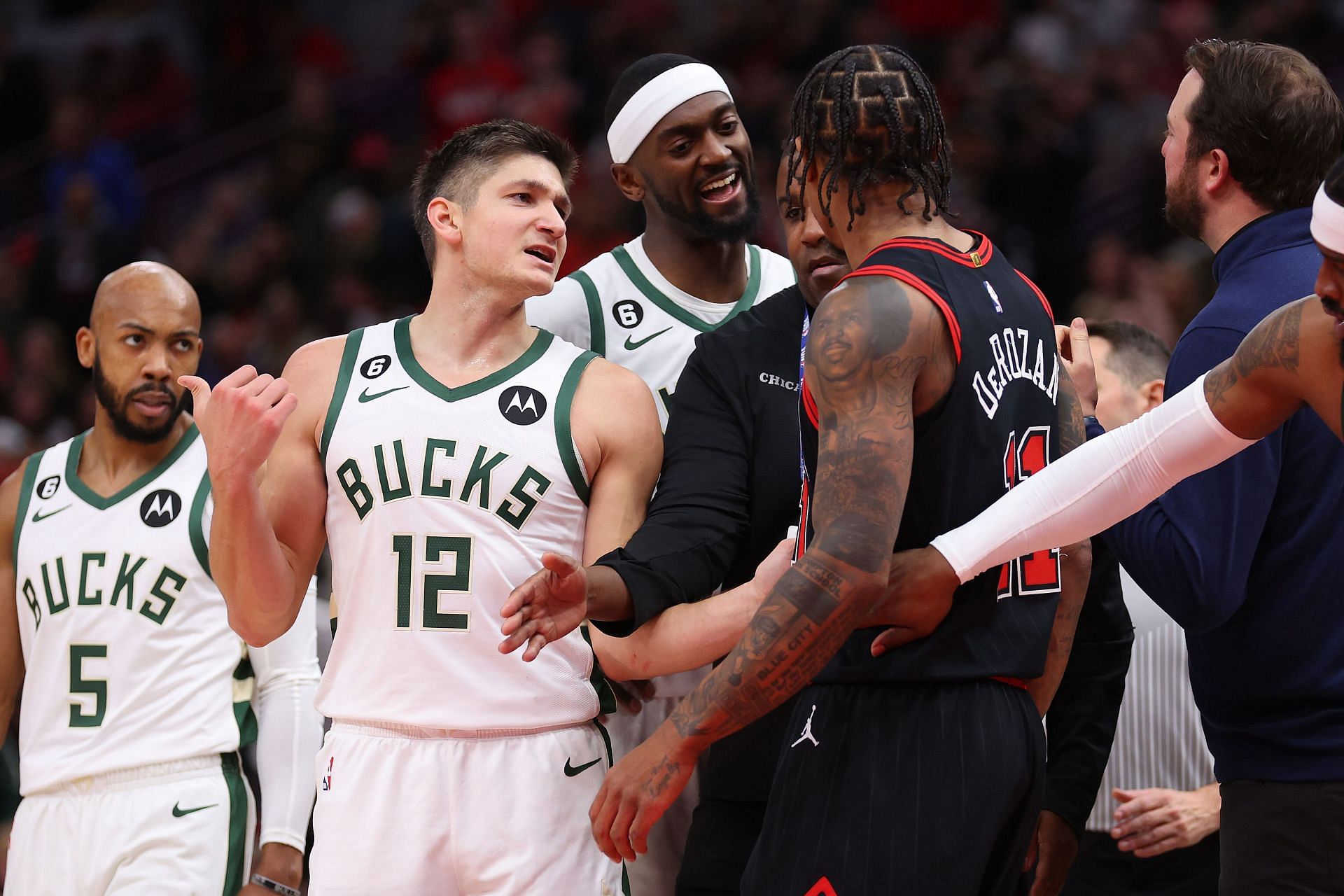 Allen has been one of the dirtiest NBA players since entering the league (Image via Getty Images)