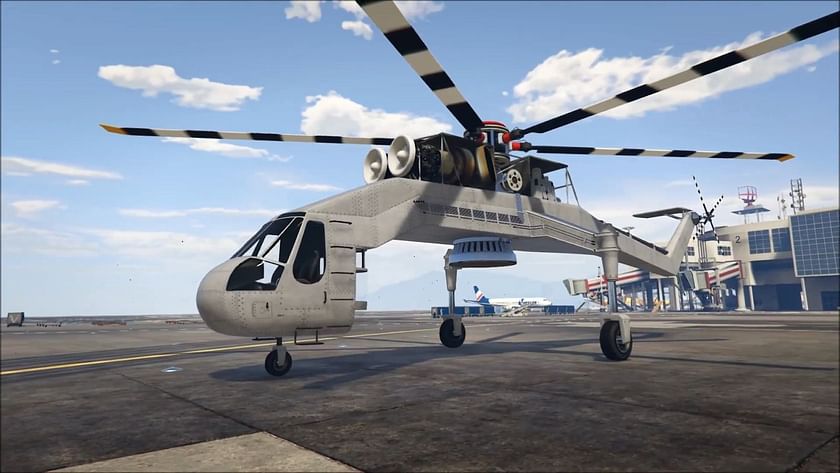 GTA V - Como conseguir o helicóptero raro Skylift