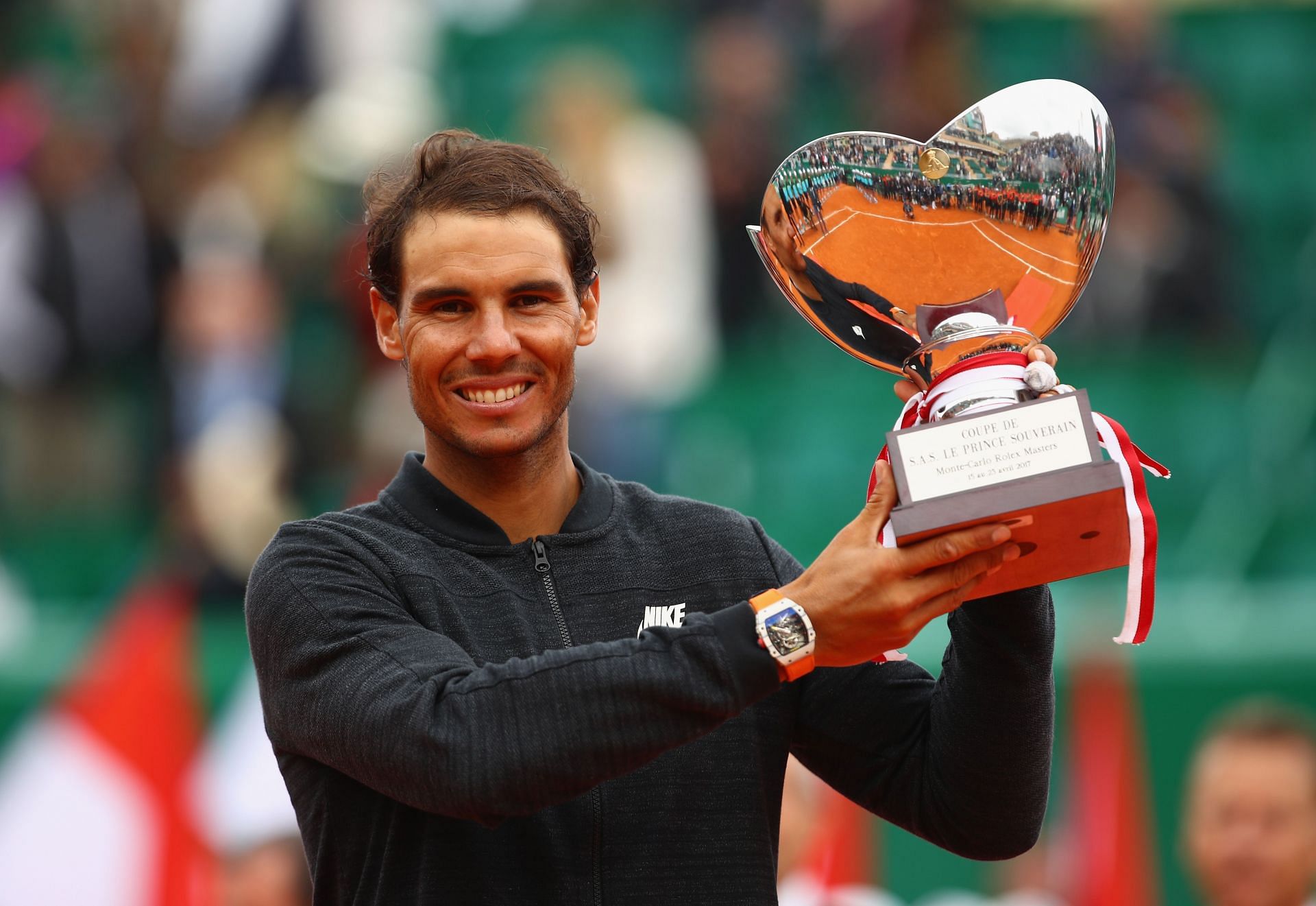 Rafal Nadal clinched the 2017 Monte-Carlo Rolex Masters title.