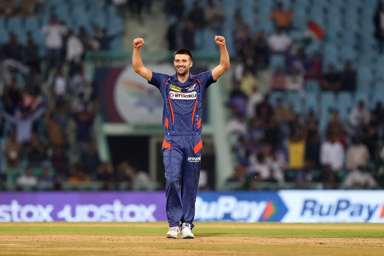 Mark Wood in action for LSG [IPLT20]