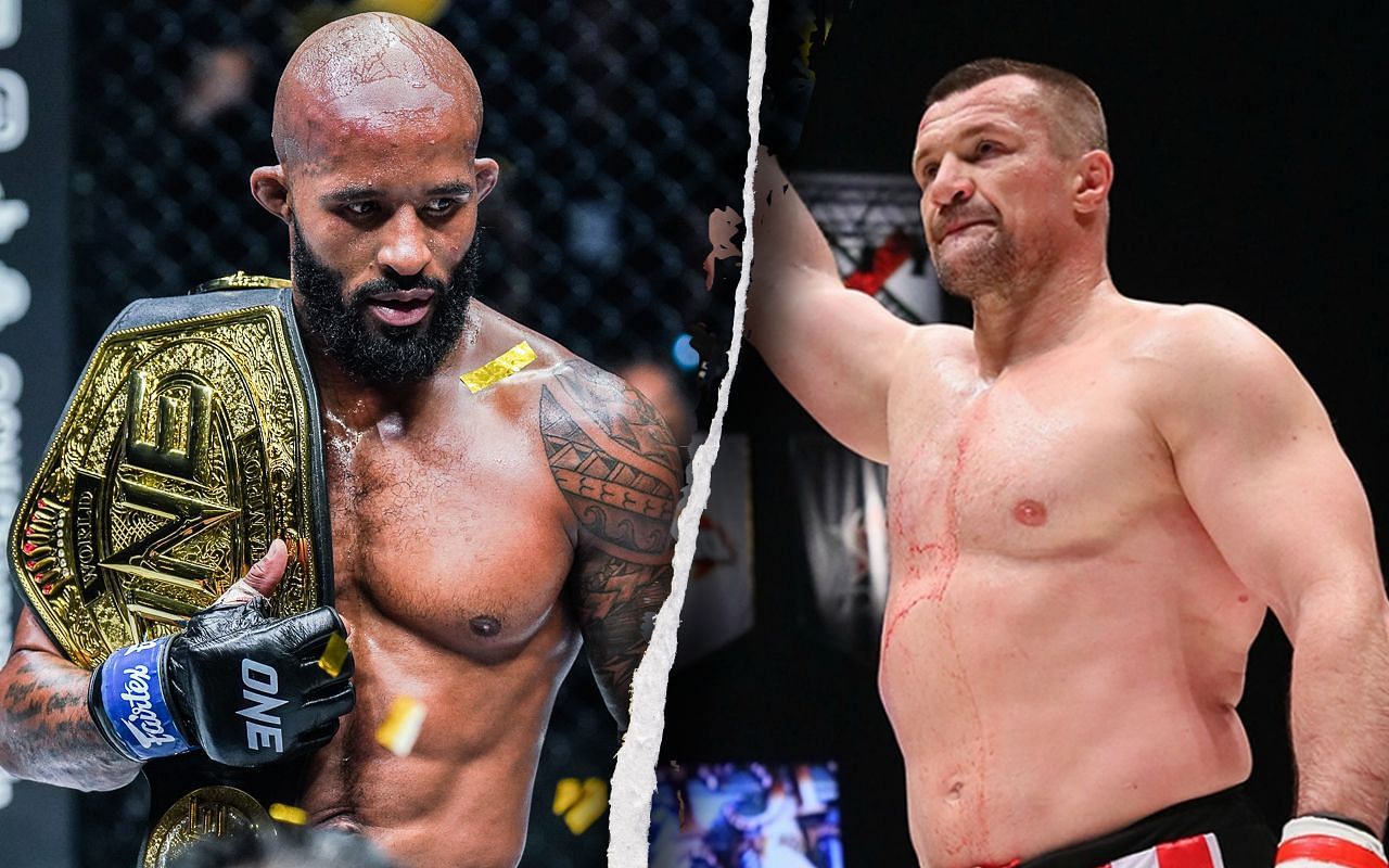 (left) Demetrious Johnson and (right)  Mirko &lsquo;Cro Cop&rsquo; Filipovic [Credit: ONE Championship]