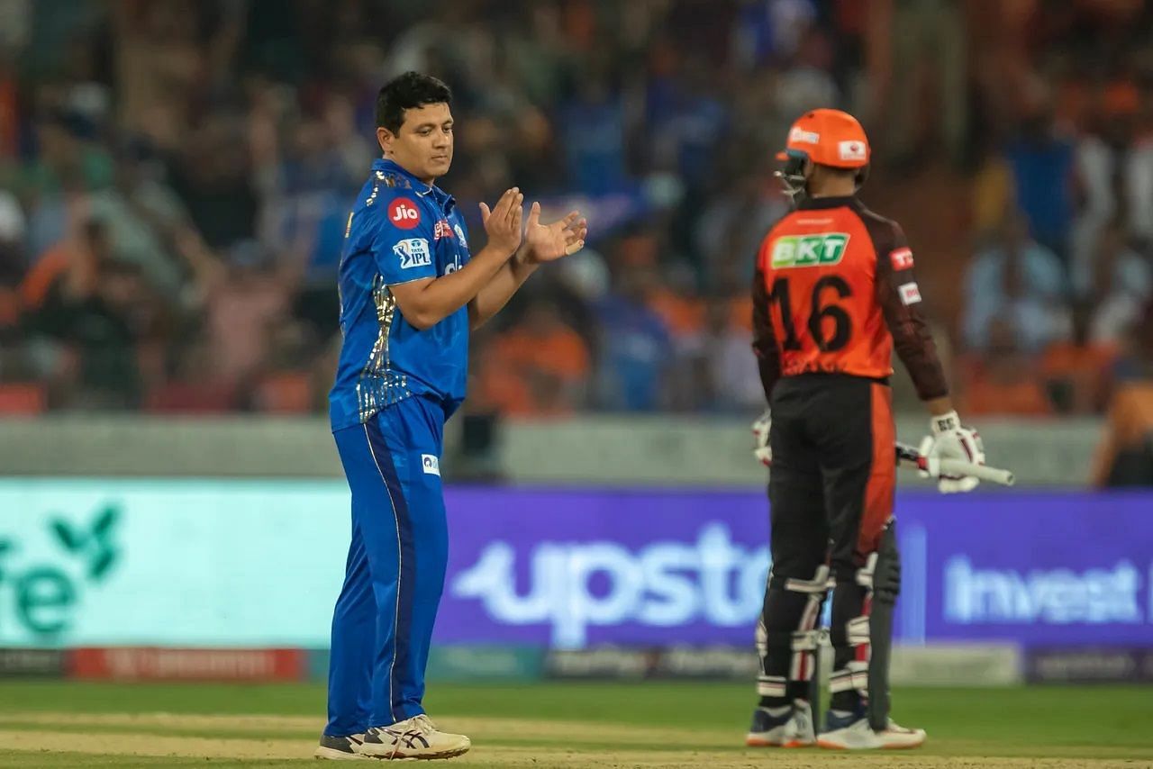 Piyush Chawla is the Mumbai Indians&#039; highest wicket-taker in IPL 2023 thus far. [P/C: iplt20.com]